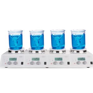 4- CHANNEL LCD  DIGITAL HOTPLATE MAGNETIC รุ่น MS-H340-S4 ,ONILAB