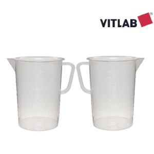 ถ้วยตวง พร้อมหูจับ (size 100-5000 mm) ยี่ห้อ Vitlab